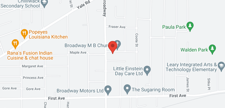 map of 46596 MAPLE AVENUE